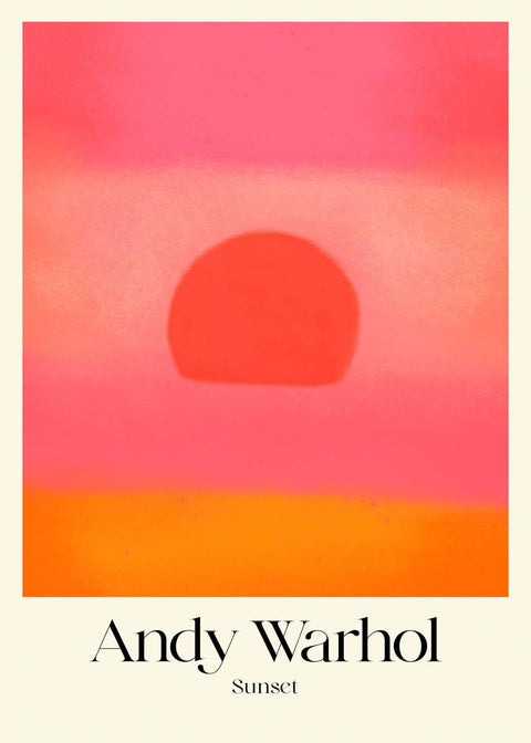 Andy Warhol - " Sunet " No.2 - Studio Magnetic