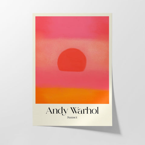 Andy Warhol - " Sunet " No.2 - Studio Magnetic