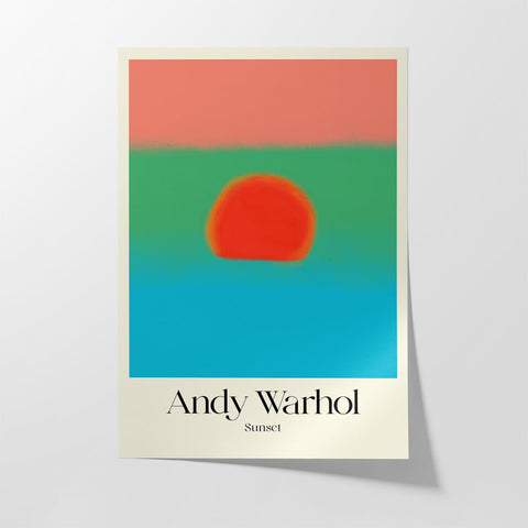 Andy Warhol - " Sunset " No.3 - Studio Magnetic