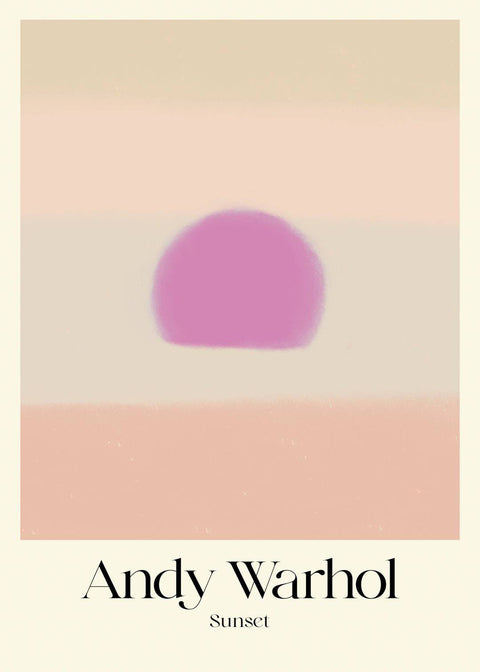 Andy Warhol - "Sunset" No.4 - Studio Magnetic