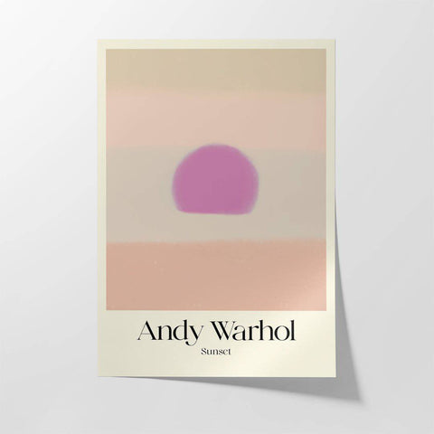 Andy Warhol - "Sunset" No.4 - Studio Magnetic
