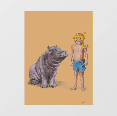 Biggest Fan - Hippo - Studio Magnetic