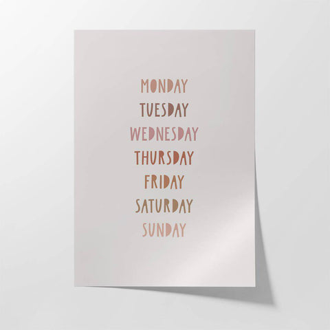 Days Of The Week - Studio Magnetic
