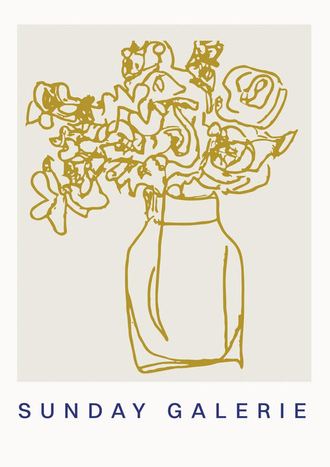Flowers in a vase Nr.4 - Studio Magnetic