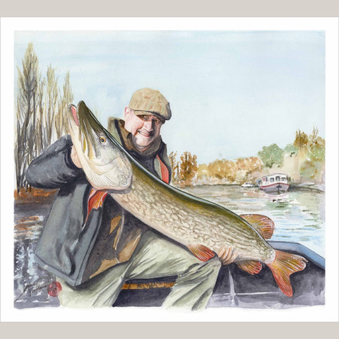 Man with Fish - Studio Magnetic