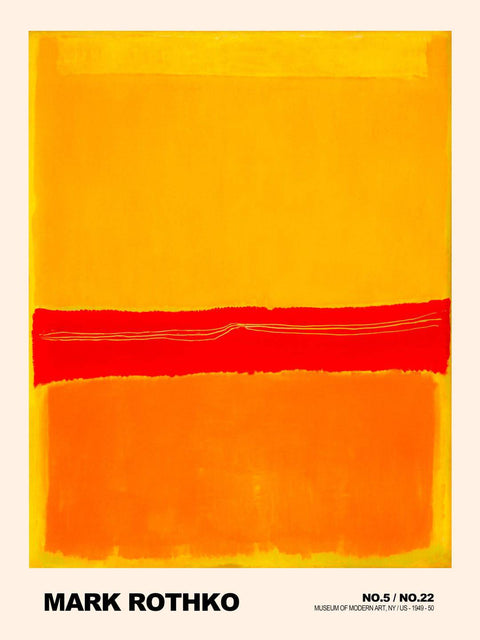 Mark Rothko - "No.5/No.22" - Studio Magnetic