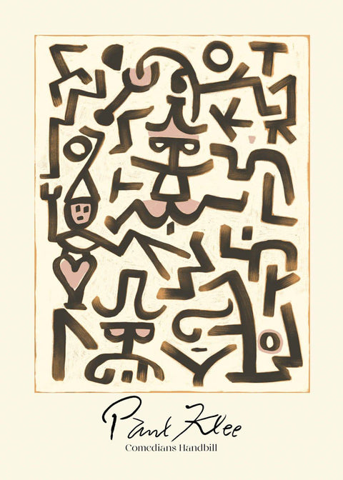 Paul Klee - "Comedians Handbills" - Studio Magnetic