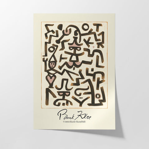 Paul Klee - "Comedians Handbills" - Studio Magnetic