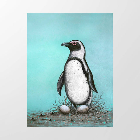 Penguin with Eggs - Studio Magnetic