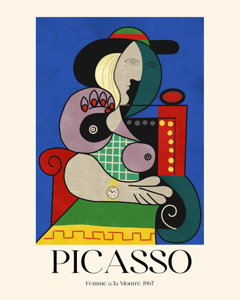 Picasso - " Femme a la Montre " - Studio Magnetic