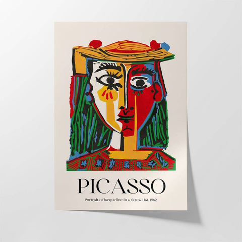 Picasso - "Portrait of Jaqueline in a Straw Hat" - Studio Magnetic