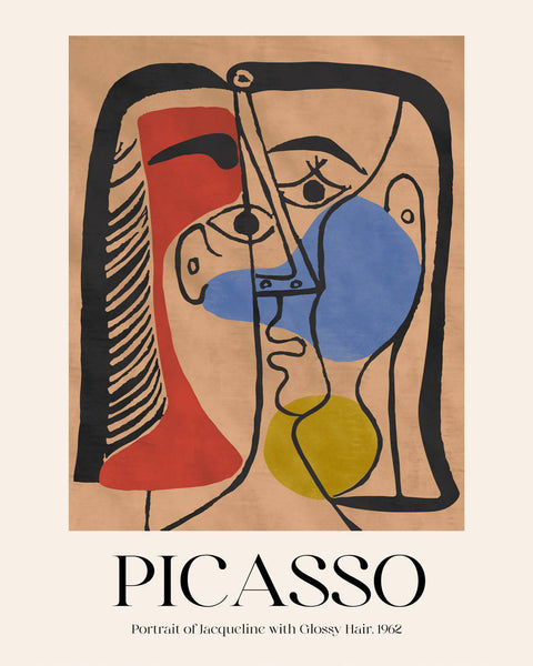 Picasso - "Portrait of Jaqueline with glossy hair" - Studio Magnetic