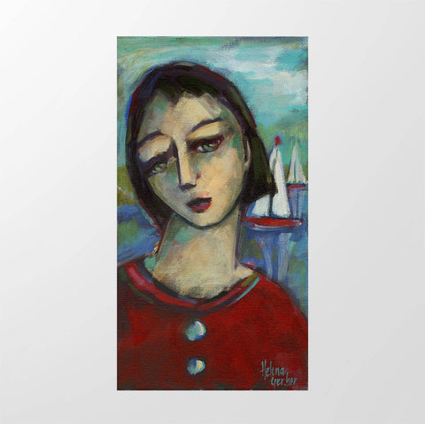 Sailboat Girl - Studio Magnetic