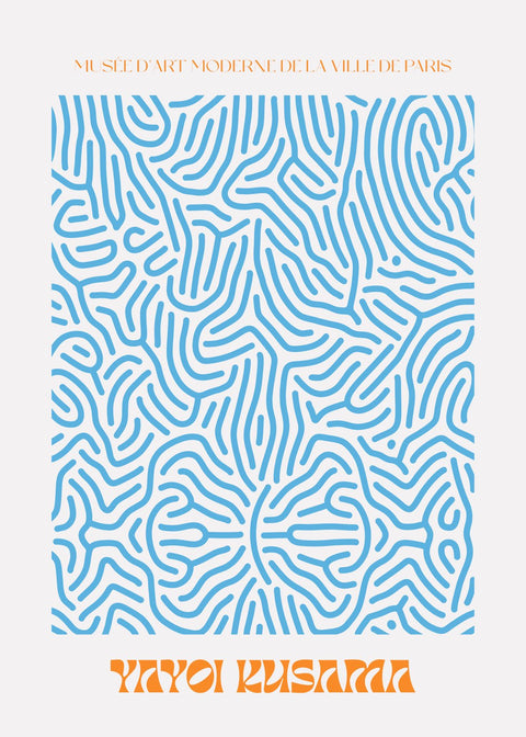 Yayoi Kusama - Blue Patterns - Studio Magnetic