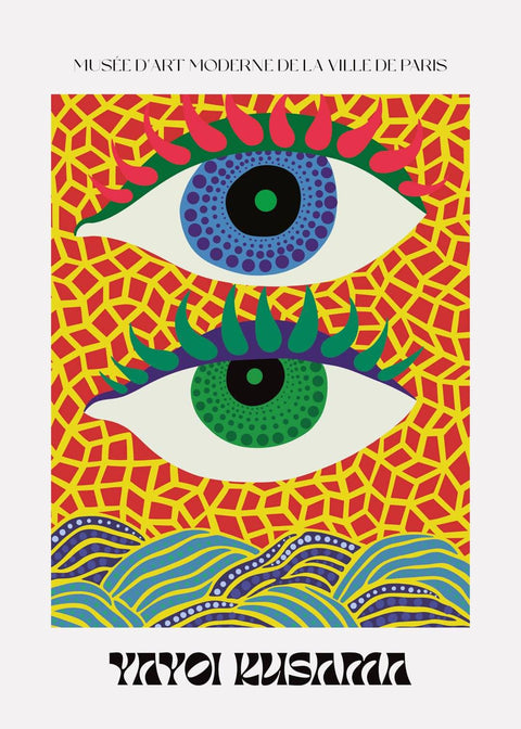 Yayoi Kusama - "Eyes of the ocean" - Studio Magnetic