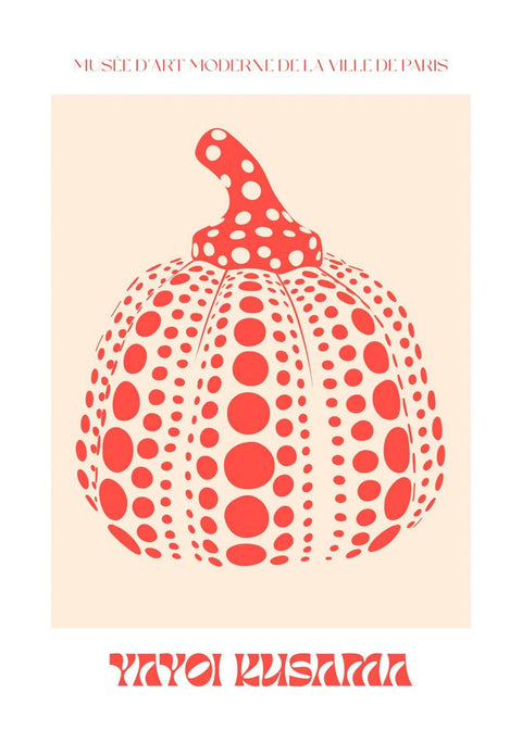 Yayoi Kusama - "Red Pumpkin" - Studio Magnetic
