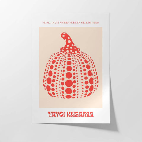 Yayoi Kusama - "Red Pumpkin" - Studio Magnetic