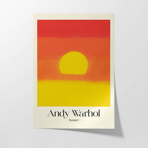 Andy Warhol - "Sunset" No.1 - Studio Magnetic