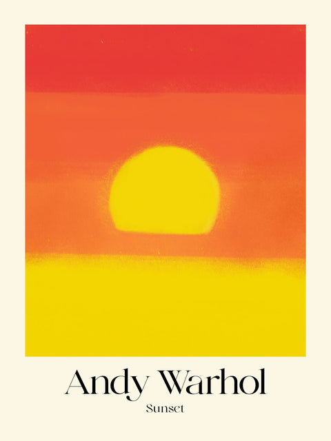 Andy Warhol - "Sunset" No.1 - Studio Magnetic