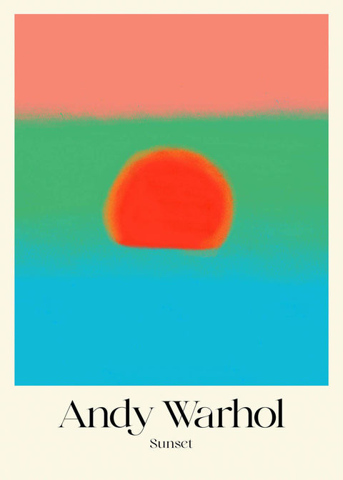 Andy Warhol - " Sunset " No.3 - Studio Magnetic
