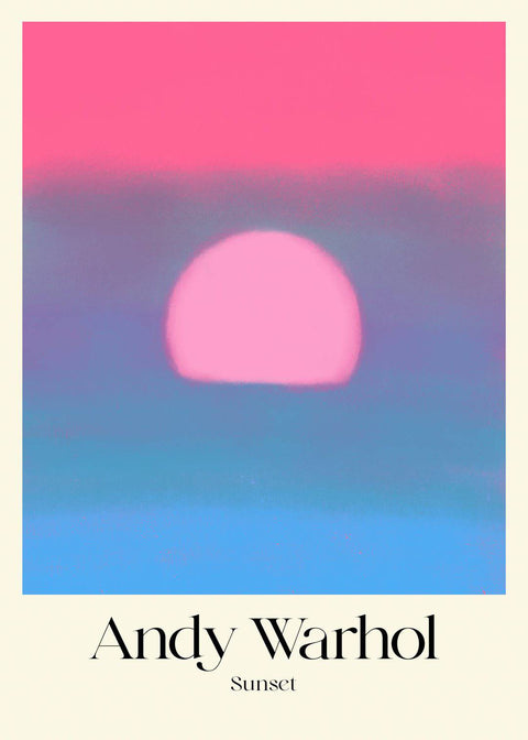 Andy Warhol - " Sunset " No.4 - Studio Magnetic