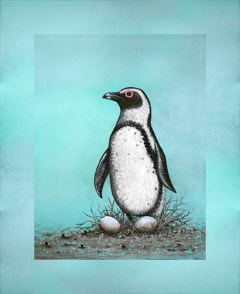 Penguin with Eggs - Studio Magnetic