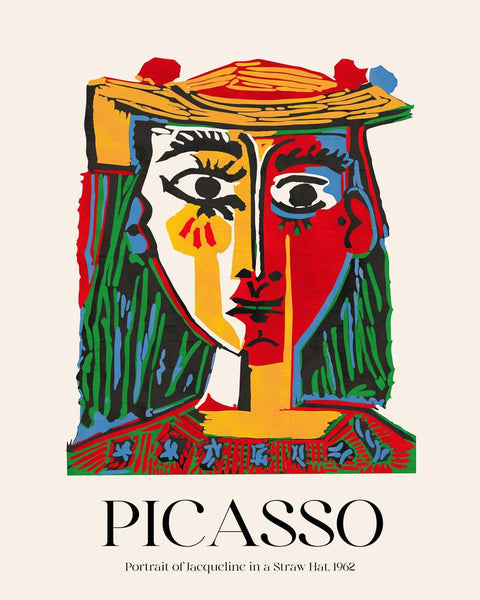 Picasso - "Portrait of Jaqueline in a Straw Hat" - Studio Magnetic
