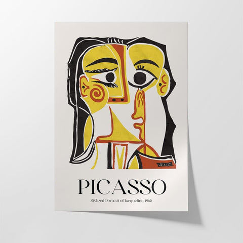 Picasso - "Stylized Portrait of Jaqueline" - Studio Magnetic