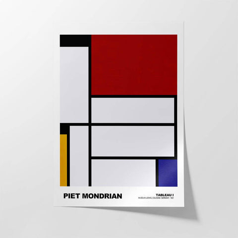 Piet Mondrian - " Tableau " - Studio Magnetic