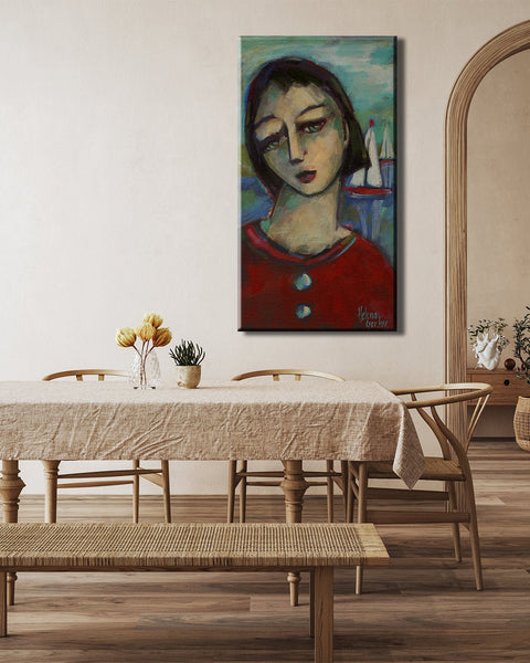 Sailboat Girl - Studio Magnetic