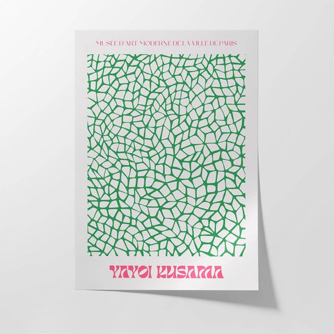 Yayoi Kusama - Green Patterns - Studio Magnetic